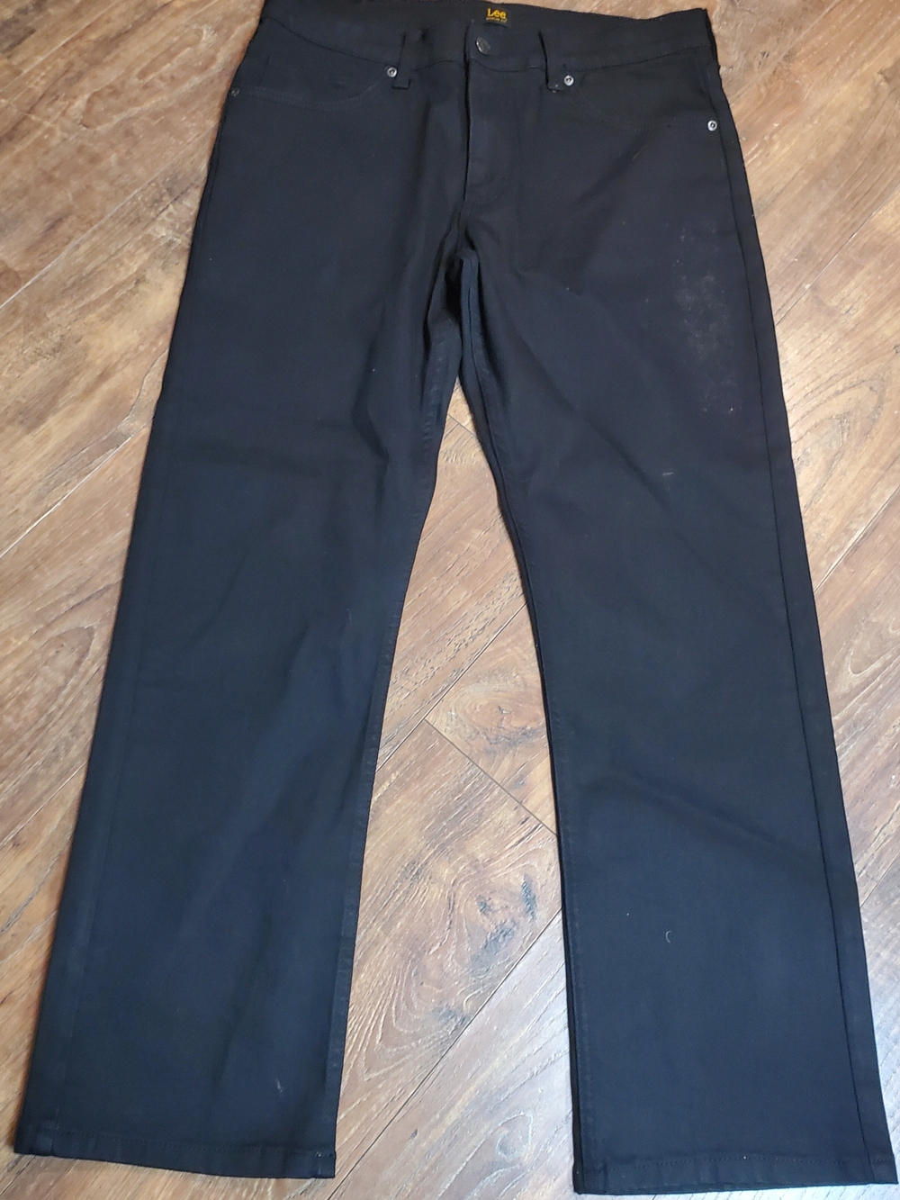 Lee Black Kids Straight-Leg Jeans